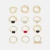 Fire & Glory BLANKI 12 PACK - Ring - Gold-coloured - Damen -Kaotikoire Magasin 02532b92253c4c0aae8ffaa49db39afa