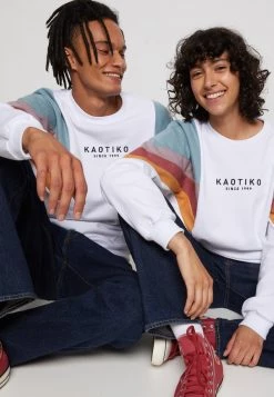Kaotiko UNISEX CREW SEATTLE - Sweatshirt - Blanco 11 Kaotiko UNISEX CREW SEATTLE - Sweatshirt - Blanco -Kaotikoire Magasin 027f2f8de60a4ad3b11e73b2779a6442
