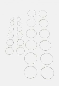 Fire & Glory LAURA EARRINGS 12 PACK - Ohrringe - Silver-coloured - Damen