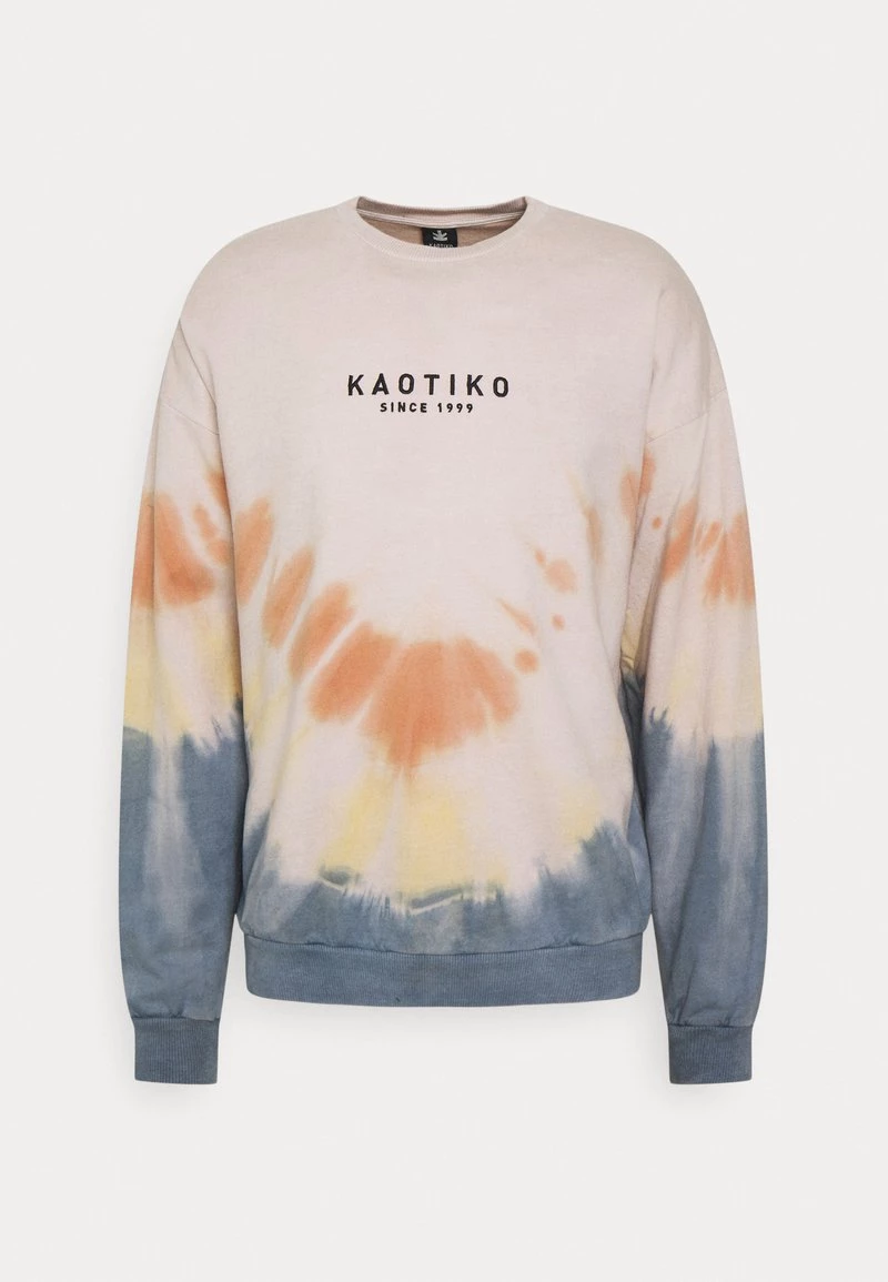 Kaotiko CREW TIE DYE ENZO UNISEX - Sweatshirt - Blue 7 Kaotiko CREW TIE DYE ENZO UNISEX - Sweatshirt - Blue – Bild 5
