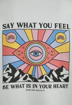 Kaotiko - Herren SUD CAP EYE SAY - Sweatshirt - Cemento -Kaotikoire Magasin 0b2647ce84ff47d4a964b0be69f82bc1