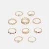 Fire & Glory LENNA 10 PACK - Ring - Gold-coloured - Damen