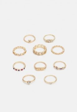 Fire & Glory LENNA 10 PACK - Ring - Gold-coloured - Damen