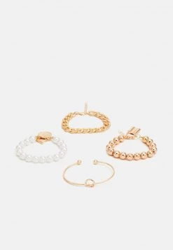 Fire & Glory FGLOCKA BRACELET 4 PACK - Armband - Gold-coloured - Damen -Kaotikoire Magasin 0bfcd3aaddee40a08afe1e129d9e0ca1