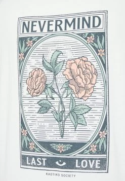 Kaotiko NEVERMIND UNISEX - T-Shirt Print - White 7 Kaotiko NEVERMIND UNISEX - T-Shirt Print - White -Kaotikoire Magasin 0f6f150b1511470791d70b2b0f8e2e27