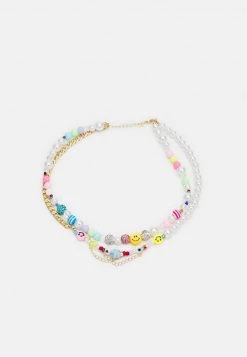 Fire & Glory MYRSA COMBI NECKLACE - Halskette - Gold-coloured/multi - Damen