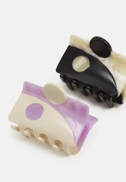 Fire & Glory YINGE HAIRSHARK 2 PACK - Haar-Styling-Accessoires - Black/lavendula - Damen -Kaotikoire Magasin 113e776f92f140a885146a3c2b571d0c