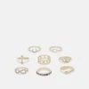 Fire & Glory NUSIA 8 PACK - Ring - Gold-coloured - Damen -Kaotikoire Magasin 12c3c9f6cfe14fb69c34715881251fb8