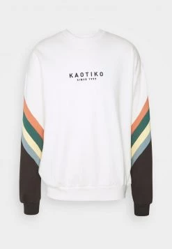 Kaotiko CREW WALKER UNISEX - Sweatshirt - White 15 Kaotiko CREW WALKER UNISEX - Sweatshirt - White -Kaotikoire Magasin 176a0abadb1646f284d6c9e0069b4951