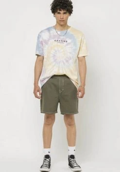 Kaotiko TIE DYE SKY - T-Shirt Print - Blau - Unisex -Kaotikoire Magasin 1789346bf77d4a16975a33d844517eeb