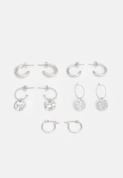 Fire & Glory - Damen EARRINGS 5 PACK - Ohrringe - Silver-coloured