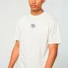 Kaotiko - Herren T-Shirt Print - Blanco -Kaotikoire Magasin 1d9a3d20622f4da3bd55688d5b2027de