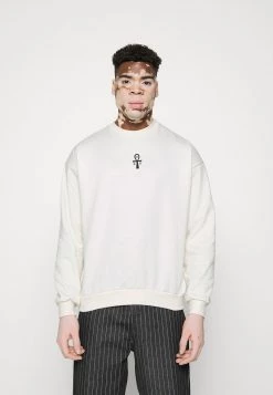 Kaotiko - Herren CREW EGYPTIAN CAT - Sweatshirt - Ivory