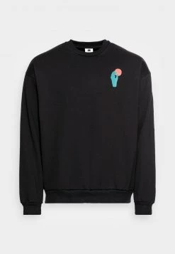 Kaotiko CREW MINIMAL UNISEX - Sweatshirt - Black -Kaotikoire Magasin 1f21ddb9874b4659a6e6b95f782e434c