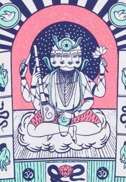 Kaotiko WASHED MIND - T-Shirt Print - White - Unisex -Kaotikoire Magasin 24549f4fa5464001beb43106b367042d