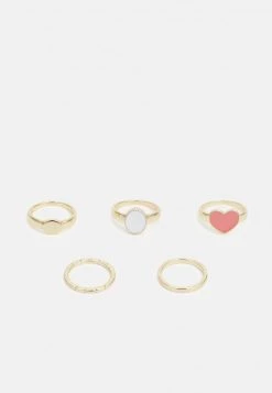 Fire & Glory - Damen FGHALDORA 5 PACK - Ring - Gold-coloured