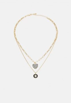 Fire & Glory CILINE COMBI NECKLACE - Ring - Gold-coloured - Damen