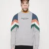 Kaotiko CREW SEATTLE - Sweatshirt - Grey Vigore/prusia Blue - Herren