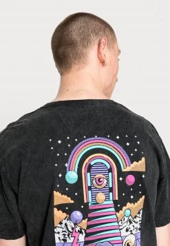 Kaotiko WASHED UNISEX - T-Shirt Print - Black -Kaotikoire Magasin 2b051df2f0394df3b6e4f662e8ae9195