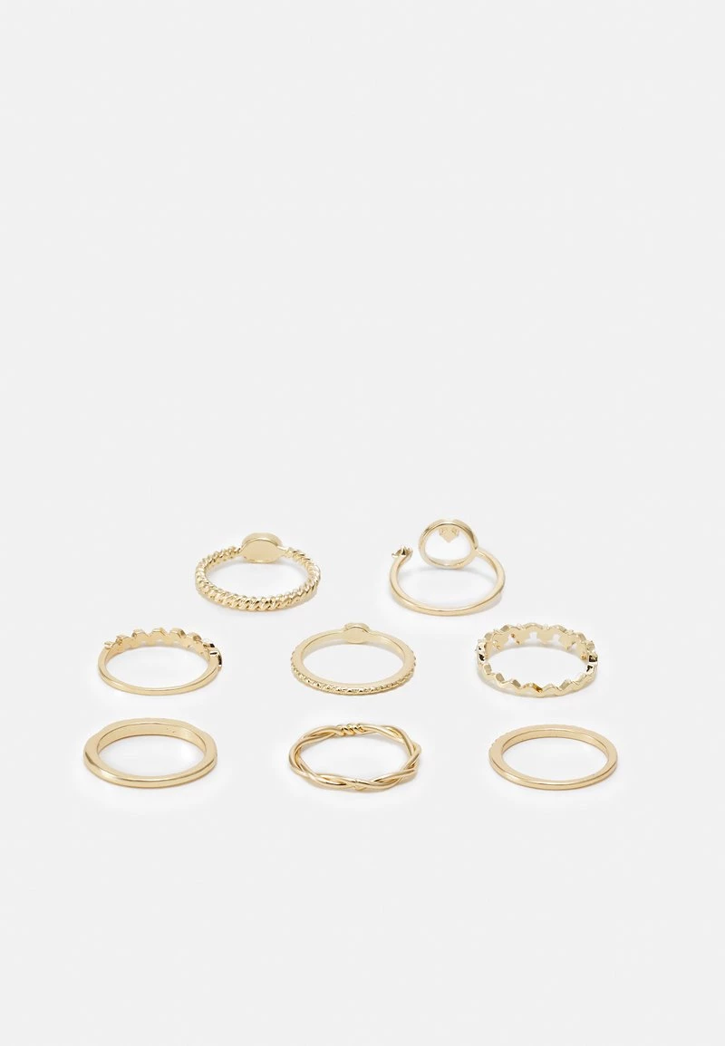 Fire & Glory - Damen VILMO 8 PACK - Ring - Gold-coloured 4 Fire & Glory - Damen VILMO 8 PACK - Ring - Gold-coloured – Bild 2