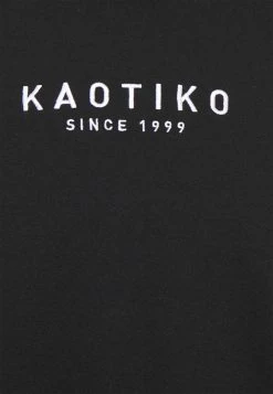Kaotiko CREW SIDNEY - Sweatshirt - Black - Herren -Kaotikoire Magasin 2c70d29254f04440ad701ce0e533540e