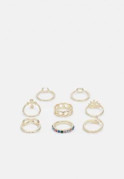 Fire & Glory NUSIA 8 PACK - Ring - Gold-coloured - Damen -Kaotikoire Magasin 2d623361442d4e2395f7227c1cfc72b7