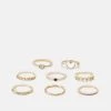 Fire & Glory - Damen VILMO 8 PACK - Ring - Gold-coloured -Kaotikoire Magasin 2e2609ace08945c6ac63427e7908e314