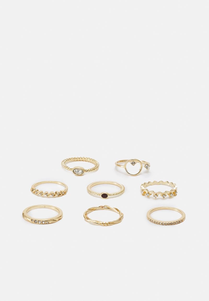 Fire & Glory - Damen VILMO 8 PACK - Ring - Gold-coloured 3 Fire & Glory - Damen VILMO 8 PACK - Ring - Gold-coloured
