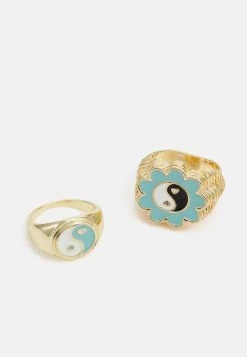 Fire & Glory - Damen VIOLA 4 PACK - Ring - Gold-coloured/multi-coloured -Kaotikoire Magasin 316e49b4cf1f40d0b35030c66bd4026f