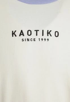 Kaotiko CREW SPIKE UNISEX - Sweatshirt - Ivory/yellow/grape/ - Herren -Kaotikoire Magasin 3443fe7b5e5b4847b61ea840e88a2383
