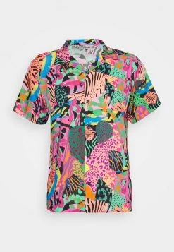Kaotiko CAMISA ANIMAL 80´S UNISEX - Hemd - Multicolor -Kaotikoire Magasin 3444681b28ad406eaab0910e7ff46c34