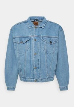 Kaotiko JACKET VINTAGE STAY TRUE UNISEX - Jeansjacke - Blue -Kaotikoire Magasin 3554f90254c149b79ee5312196c36057