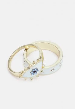 Fire & Glory - Damen KATHERINA 4 PACK - Ring - Gold-coloured/multi -Kaotikoire Magasin 375746cd0ce9498c9a7308e70a5f743a