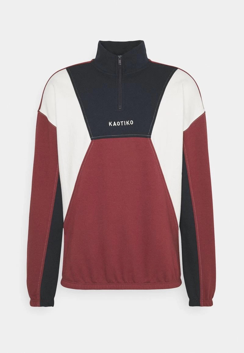 Kaotiko UNISEX CREW ARNOLD - Sweatshirt - Granate 8 Kaotiko UNISEX CREW ARNOLD - Sweatshirt - Granate – Bild 6