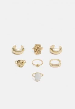 Fire & Glory - Damen LENA SIGNET 7 PACK - Ring - Gold-coloured -Kaotikoire Magasin 393acbb5d8544b17b2661e11b4c6b6fa
