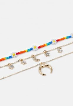 Fire & Glory FGKAROLINE COMBI NECKLACE - Halskette - Gold-coloured/multi - Damen -Kaotikoire Magasin 3c37620a9a3946649c33514907249bad
