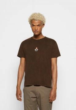 Kaotiko WASHED MOON SPHYNX UNISEX - T-Shirt Print - Brown -Kaotikoire Magasin 3c67e1101e984b238df7deb5ca0bf5aa