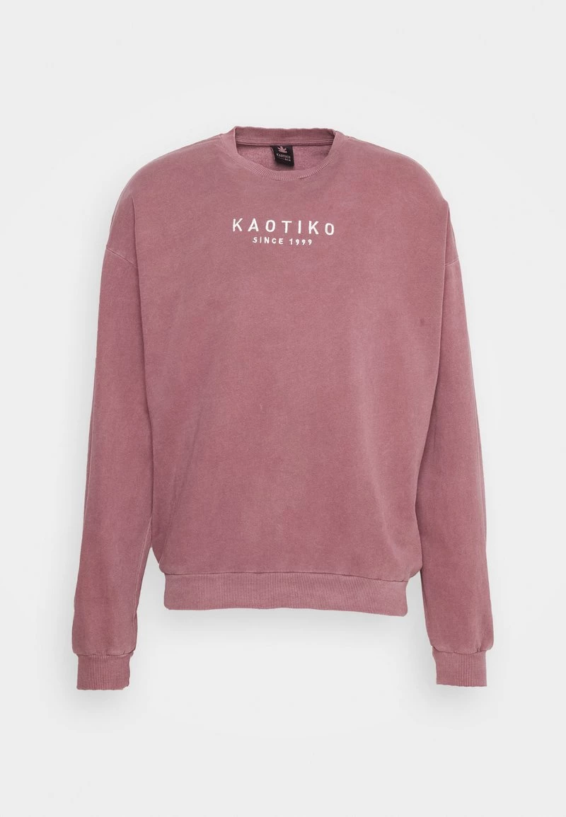Kaotiko - Herren CREW ALAN - Sweatshirt - Rouge 7 Kaotiko - Herren CREW ALAN - Sweatshirt - Rouge – Bild 5