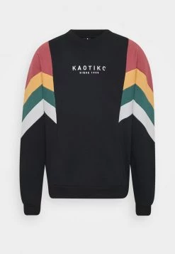 Kaotiko CREW SEATTLE UNISEX - Sweatshirt - Black