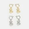 Fire & Glory TEDDY EARRINGS 2 PACK - Ohrringe - Gold-coloured/silver-coloured - Damen -Kaotikoire Magasin 445ad85a625d46c8832aa3b49672db5f