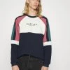 Kaotiko CREW DENVER - Sweatshirt - Navy/marfil/heura/burgundy - Herren