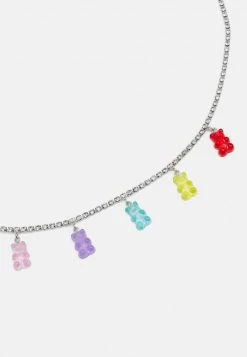 Fire & Glory GUMMY BELLY CHAIN - Sonstige Accessoires - Silver-coloured/multi - Damen -Kaotikoire Magasin 48a3701e85af4d10be4b647226ad31ac