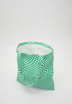 Fire & Glory HAPPIE TOTE BAG - Shopping Bag - Poison Green/white - Damen -Kaotikoire Magasin 49685dbd0e78421286c24e4b792c8bd5