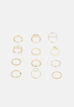 Fire & Glory - Damen VIVIAN 12 PACK - Ring - Gold-coloured -Kaotikoire Magasin 4a75c90dd4dd4c5e9bd48400eea29b1f