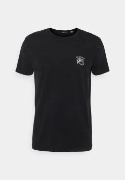 Kaotiko - Herren GARDENS - T-Shirt Print - Black -Kaotikoire Magasin 4b57dc8d6b224ebeac15c7449721a64f