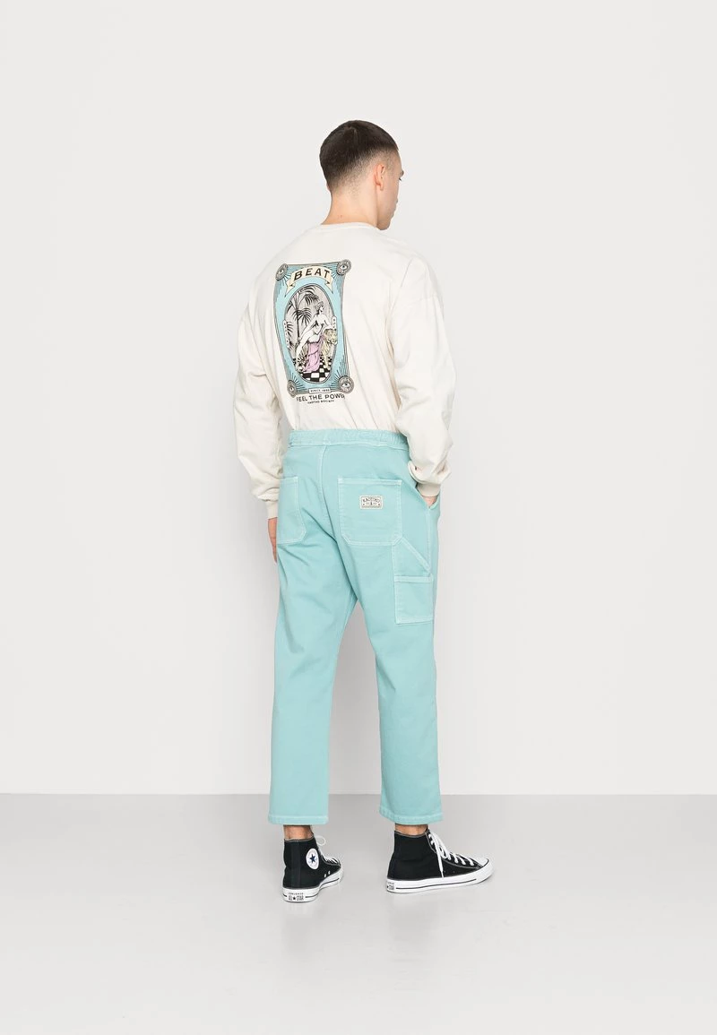 Kaotiko PANT CARPENTER - Stoffhose - Aqua Green - Unisex 5 Kaotiko PANT CARPENTER - Stoffhose - Aqua Green - Unisex – Bild 3