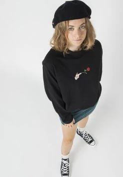 Kaotiko - Damen Strickpullover - Black