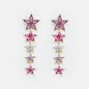 Fire & Glory LAIKA EARRINGS - Ohrringe - Gold-coloured/pink - Damen -Kaotikoire Magasin 50701ecdd72640138462a9809c6550e6