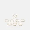 Fire & Glory FGMISSE 8 PACK - Ring - Gold-coloured/clear - Damen -Kaotikoire Magasin 537afb2a486a4305a0f8f280b580af4b