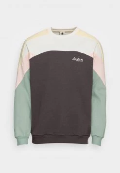 Kaotiko CREW DRU - Sweatshirt - Marfil/ Dark Grey/ Yellow - Herren -Kaotikoire Magasin 54b16d4b9fc84d649e6c840c08c1ade5